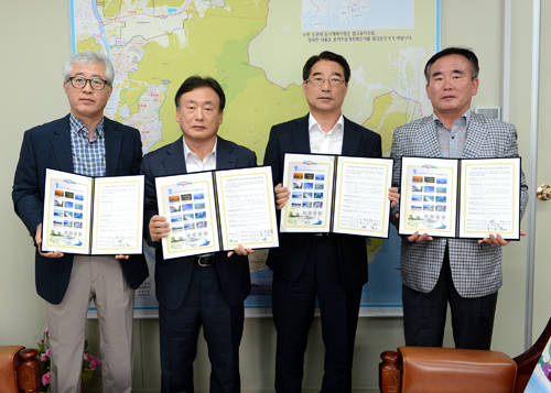 (사진제공=해운대구) 해운대구는 부산도시가스와 소외계층 가스 안전 지원사업 협약을 체결했다