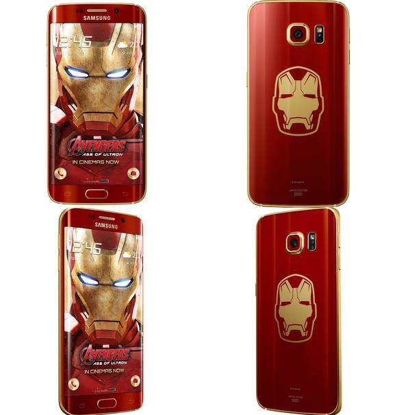 갤럭시S6엣지 아이언맨 에디션(사진 제공: 삼성전자)