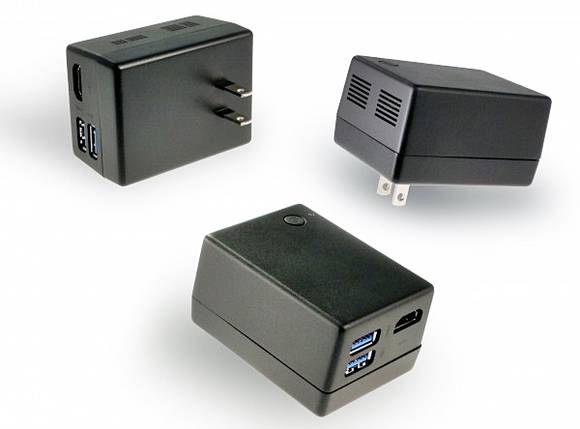 전원 어댑터 모양의 콴타 컴퓨트 플러그(사진: 콴타)