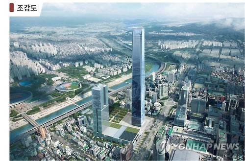 현대차그룹이 제안한 한전부지 개발 조감도(사진: 연합뉴스)