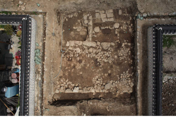 객사 중앙부 남편 추정 내삼문지 모습