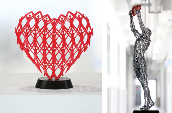 김현호 작가의 작품 '현대인' 시리즈. (사진제공=동아대)