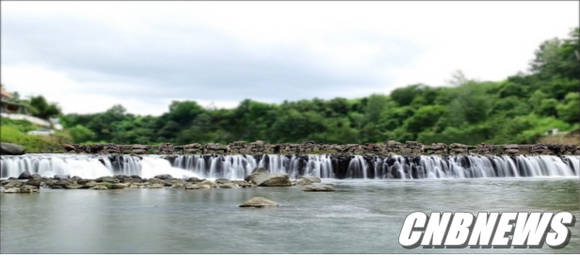 현무암 징검다리 조감도