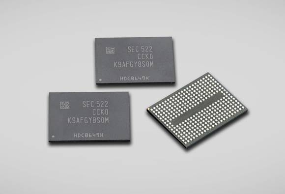 삼성전자의 3세대 256기가비트(Gb) V낸드.(사진제공=삼성전자)