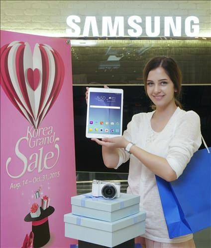삼성전자가 ‘코리아 그랜드 세일’ 기간 동안 외국인 관광객에게 다양한 혜택을 제공한다.(사진=연합뉴스)