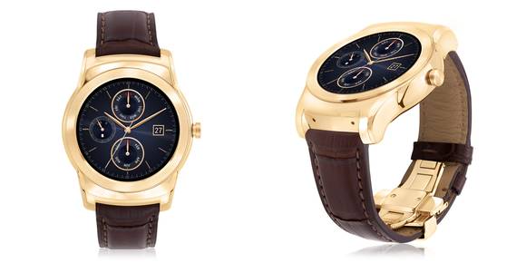 LG전자가 ‘IFA 2015’에서 첫 공개할 예정인 ‘LG 워치 어베인 럭스’. (사진제공=LG전자)