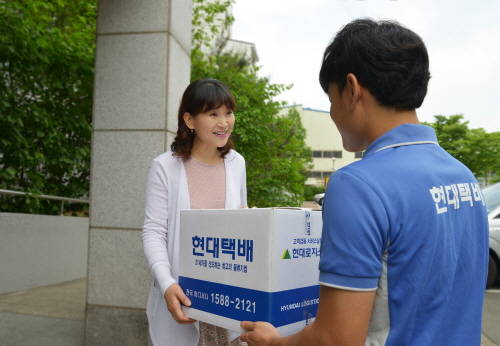 추석을 앞두고 택배 물량이 폭증함에 따라 택배사들이 비상근무체제에 돌입했다.(사진제공=현대로지스틱스)