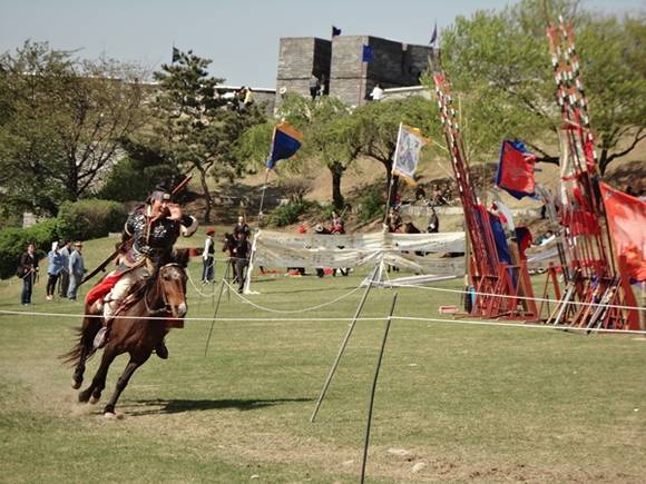 마상무예(사진=수원시)