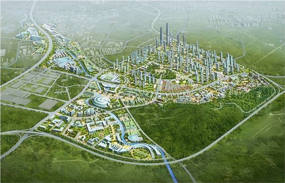 브레인시티 조감도(사진=평택시)