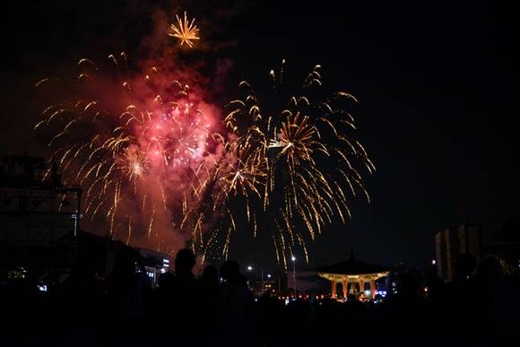 개.폐막식 불꽃놀이
