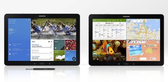 ‘갤럭시 노트 프로 12.2’와 ‘갤럭시 탭 프로 12.2’. (사진=삼성전자)
