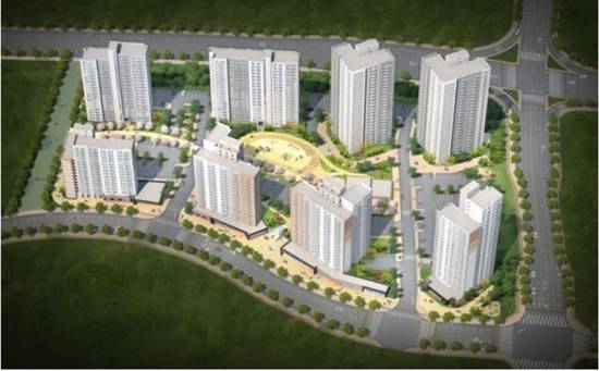 운정A21B 행복주택 조감도(사진= 파주시)