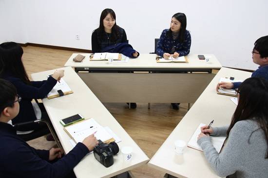 일학습병행제의 실무교육 프로그램인 분임토의 장면(사진= 김포도시공사)