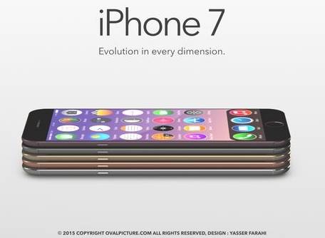 아이폰7의 두께는 6.0mm에서 6.5mm 사이로 예상된다. (사진=야세르 파라히)