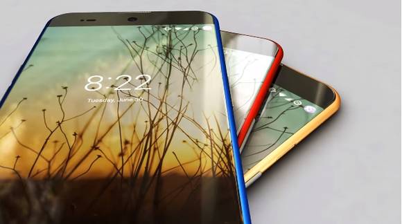 금색에 이어 파란색, 빨간색 아이폰7의 출시를 예상한 컨셉 이미지. (사진=테크노버팔로)