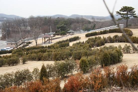 김포시추모공원의 잔디형 자연장지 전경(사진= 김포도시공사)