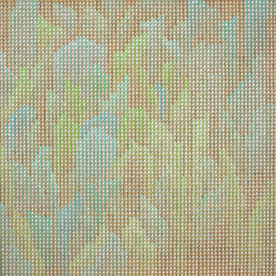 Building Forest 15_20 130x130cm Mixed Media on Hanji 2015