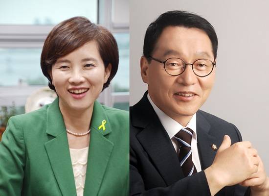 일산동구에 출마한 유은혜 의원과 이운룡 의원이 각각 의정활동 평가 종합헌정대상을 수상했다.