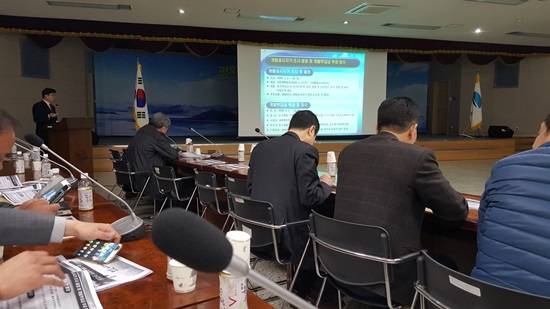 김포시 2016년 언론브리핑(사진= 김진부 기자)