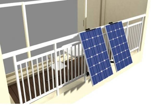 공동주택 ‘발코니형 빛고을발전소(사진=광주시)