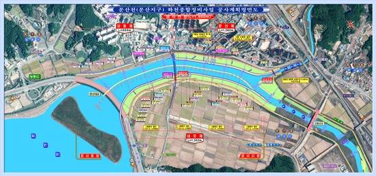 파주시 문산천하천정비사업 조감도(사진= 파주시)