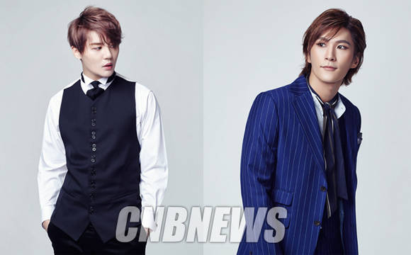 창작 뮤지컬 '도리안 그레이'가 김준수(왼쪽)와 박은태의 프로필 B컷을 공개했다.(사진=씨제스컬쳐)