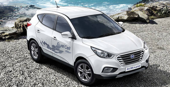 현대차의 수소연료전지차 ‘투싼ix FCEV’. (사진=현대자동차)