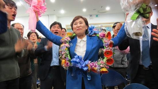고양시(정) 더불어민주당 김현미 후보 당선 (사진= 김현미 사무소)