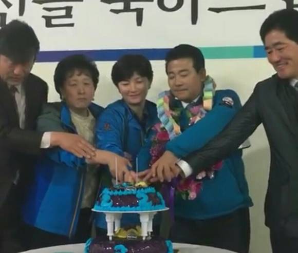 파주을 더불어민주당 박정 당선(사진= 김진부 기자)