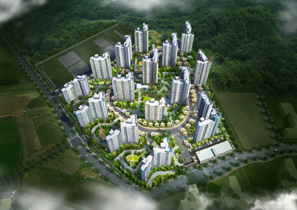 ‘일산 에듀포레 푸르지오’ 조감도. (사진제공=대우건설)