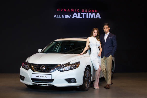 한국닛산의 ‘올 뉴 알티마’가 19일 출시됐다. (사진제공=한국닛산)