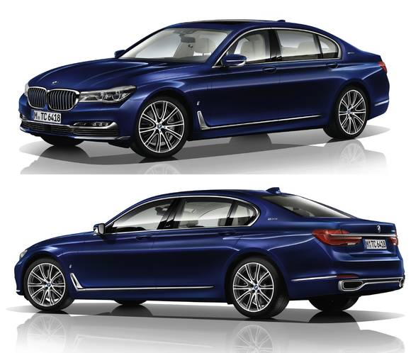 BMW 100주년 기념 뉴 7시리즈 한정판 모델. (사진제공=BMW그룹코리아)