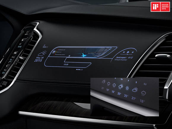 LG하우시스 ‘디스플레이 스킨’. (사진제공=LG그룹)