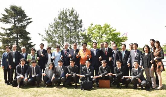 고양시의 자매도시인 하코다테시 방문단이 지난 27일 고양시를 방문해 4일간의 일정을 마쳤다.(사진= 고양시)