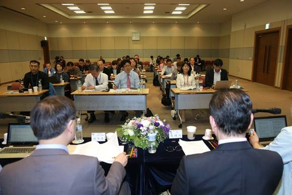 고양글로벌 언론인포럼이 28일 킨텍스에서 열려 고양시에 유엔사무국 유치의 당위성을 언급했다.(사진= 고양시)