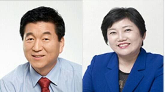 제202회 임시회 예산결산특별위원회 위원장에 이영휘(왼쪽), 부위원장에 김효금 의원이 선출됐다.(사진= 고양시의회)