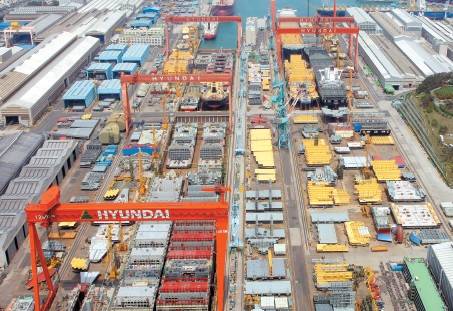 현대중공업 전경. (사진=현대중공업 기업홍보책자)