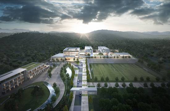 한국폴리텍대학 경기북부캠퍼스(파주시) 설계 조감도(사진= 파주시)