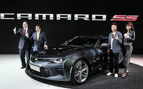 쉐보레의 머슬카 ‘카마로SS(Camaro SS)’. (사진제공=한국GM)