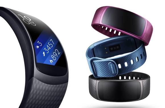 자체 GPS센서를 탑재한 ‘기어 핏2’. (사진제공=삼성전자)