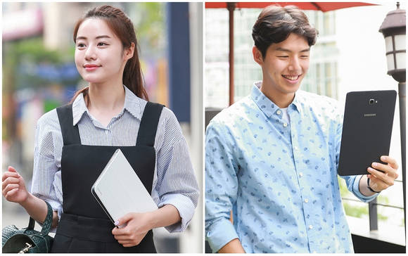 엔터테인먼트에 최적화된 10.1형 태블릿 ‘2016년형 갤럭시 탭A’. (사진제공=삼성전자)