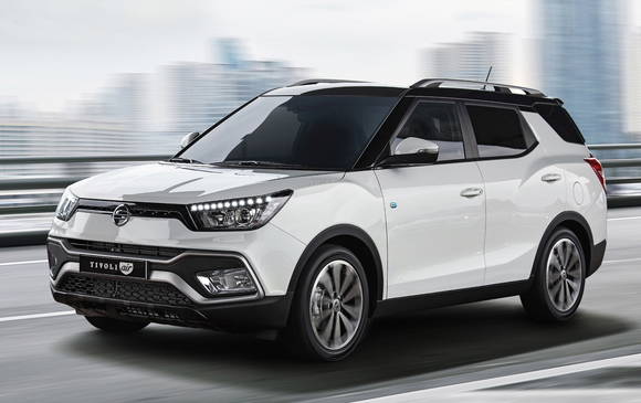 지난 3월 출시된 ‘티볼리 에어’는 티볼리의 롱보디 모델로, 스포티지·투싼의 경쟁자다. (사진제공=쌍용차)