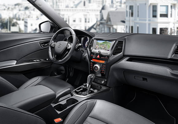 ‘티볼리 에어’의 실내 공간. (사진제공=쌍용차)