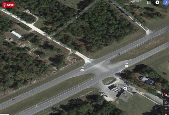 사고가 발생한 플로리다주 윌리스턴의 고속도로. (사진=테슬라라티)