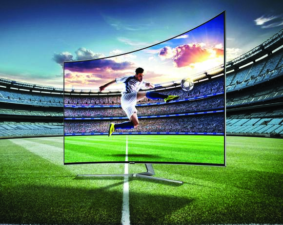 삼성 퀀텀닷 SUHD TV가 영국의 리뷰 전문매체인 ‘HDTV Test’로부터 ‘스포츠를 즐기기 위한 최고의 TV’에 선정됐다. (사진제공=삼성전자)