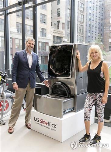 미국에 출시된 LG전자의 세탁기 (사진=연합뉴스)