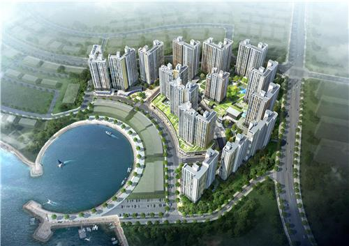 여수 웅천 꿈에그린 조감도. (사진=한화건설)