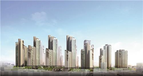 래미안 명일역 솔베뉴 투시도. (사진=삼성물산)