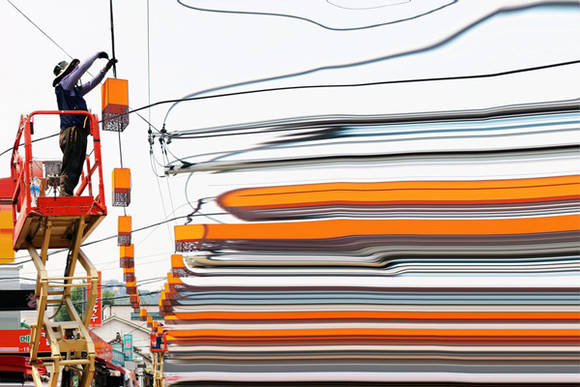 김지혜, '서촌 04'. 피그먼트 프린트, 100 x 150cm. 2016.