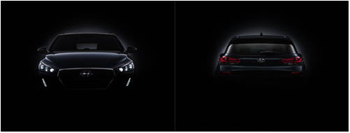 신형 i30 티저이미지. (사진=현대자동차)